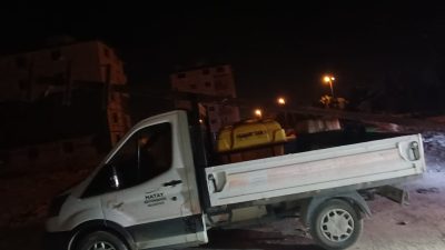 Hatay Büyükşehir Belediyesi aracıyla hırsızlık yapan 4 kişi yakalandı… Hatay