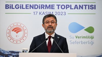 Tarım ve Orman Bakanı İbrahim Yumaklı, belediyelerin su kayıplarını azaltmalarını