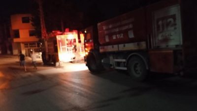 Hatay’ın Antakya ilçesine bağlı Haraparası Mahallesi’nde çadırda yangını çıktı. Mahalle