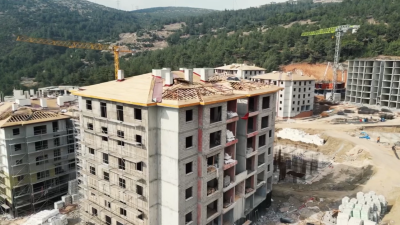 Toplu Konut idaresi Başkanlığı’nın (TOKİ)  Hatay’da yaptırmakta olduğu konutların Belen