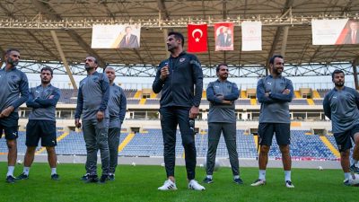 Hatayspor yarınki Galatasaray maçı hazırlıklarını, biraz önce sona eren idmanla