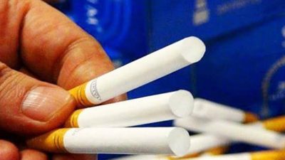 Hatay’ın Hassa ilçesinde durdurulan araçta 1 milyon 50 bin makaron