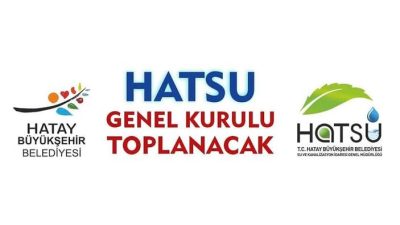 Kısa adı HATSU olan Hatay Büyükşehir Belediyesi Su ve Kanalizasyon
