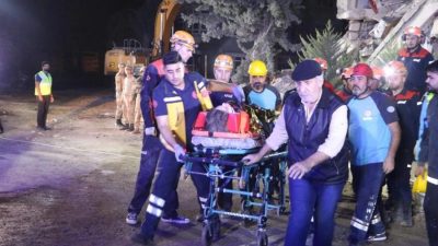 Hatay’da enkazlar dekor olarak kullanılarak “Şahsi Meselemiz” adlı filmin çekimlerine