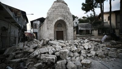 Hatay’ın önemli simge yapılarından biri olan tarihi Antakya Ulu Cami,