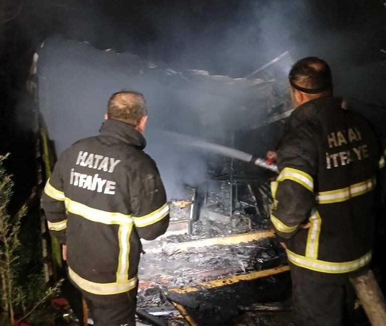 Hatay’ın Samandağ ilçesinde bir