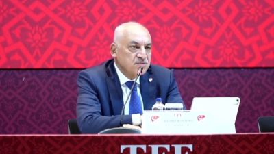 Türkiye Futbol Federasyonu Başkanı Mehmet Büyükekşi, Hakem Halil Umut Meler’e