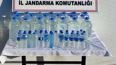 Hatay’da jandarma ekipleri tarafından 349 işletmede yapılan kontrollerde litrelerce kaçak