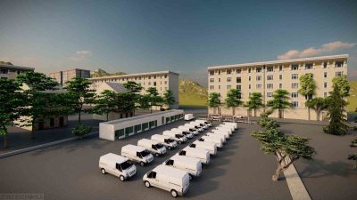 Hatay Büyükşehir Belediyesi Dörtyol’a yeni minibüs garajı kazandırıyor. Hatay Büyükşehir