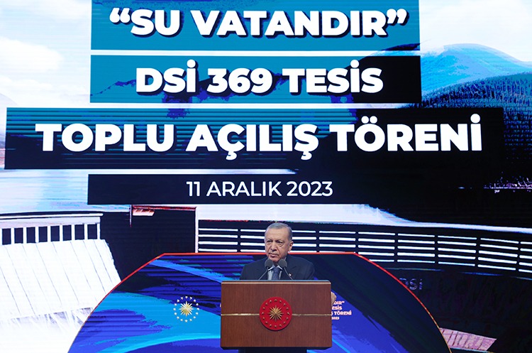 Erdoğan’dan su verimliliği çağrısı