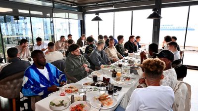 Beşiktaş moral yemeğinde bir araya geldi. Beşiktaş Futbol Takımları Genel