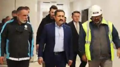 6 Şubat depremlerinde zarar gören Antakya Eğitim ve Araştırma Hastanesi’nin