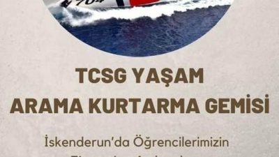Türkiye Cumhuriyeti Sahil Güvenlik, Kurtarma Gemisi yarın ve Salı günleri