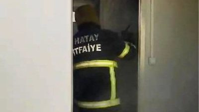 Hatay’ın Samandağ ilçesine bağlı Tomruksuyu Mahallesi’nde bulunan konteyner kentte çıkan