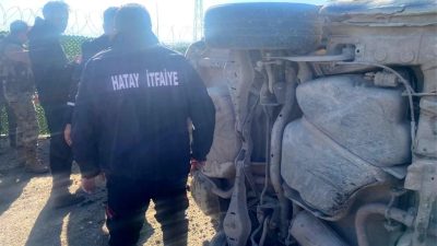 Hatay’ın Antakya ilçesinde bugün yaşanan trafik kazası kentte endişe yarattı.