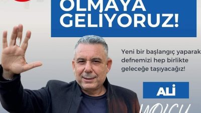 Defne Belediye başkanlığı için aday adayı olan Gazeteci, TV program