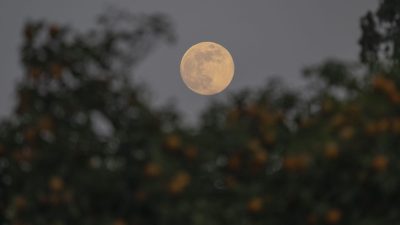 Hatay'da yılın son dolunayı göz kamaştırdı. AA objektiflerine takılan bu