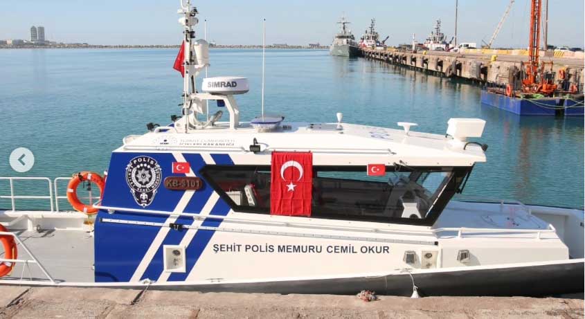 Deprem şehidi polisin ismi feribota verildi