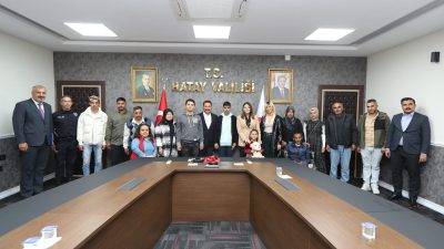 Hatay’da çeşitli kutlamalar yapılan b3 Aralık Dünya Engelliler Günü’nde bir