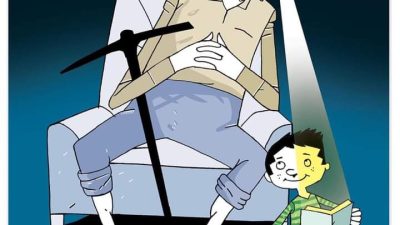 Karikatür sanatçısı Hicabi Demirci, 4 Aralık Dünya Madenciler Günü’nü anlamlı