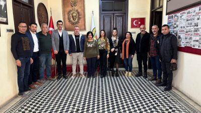 İskenderun Gazeteciler Cemiyeti’ni ziyaret eden SGK İskenderun Sosyal Güvenlik Merkezi