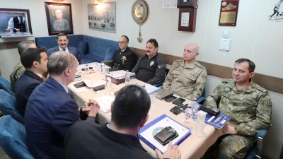 Hatay’daki asayiş konularının en ince ayrıntısına dek ele alındığı masaya