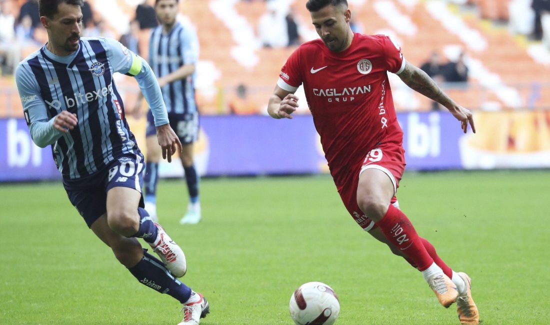 Adana Demirspor sahasında Antalyaspor’u