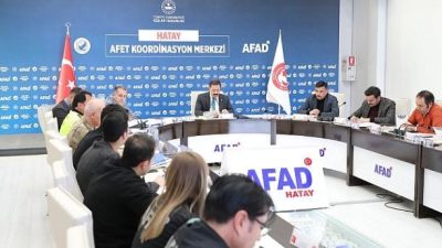 Hatay ili genelindeki tüm Konteynerlerden sorumlu Kent Üst Yönetim Kurulu