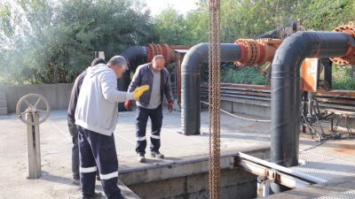 Hatay İller Bankası tarafından yürütülen “İskenderun Atıksu Arıtma Tesisi Onarımı