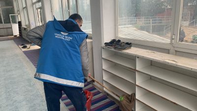 Antakya Belediyesi, Temizlik İşleri Müdürlüğü’ne bağlı İbadethane Temizliği ekipleri, şehirdeki