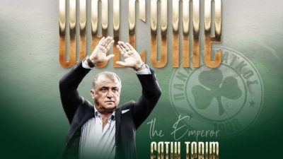 Yunanistan ekibi Panathinaikos,  teknik direktörlük için Fatih Terim ile anlaştığını