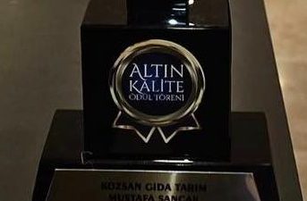 Hataylı KOZSAN GIDA, ”Altın kalite ödülü” kazandı Gıda sektöründe OSCAR