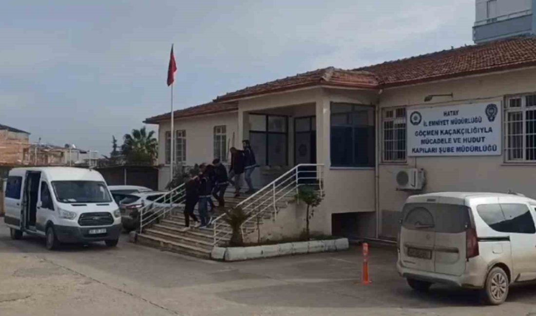 Hatay’da göçmen kaçakçılığından aranan