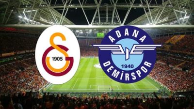 Süper Lig’in 15. Haftasında Galatasaray ile Adana Demirspor karşı karşıya
