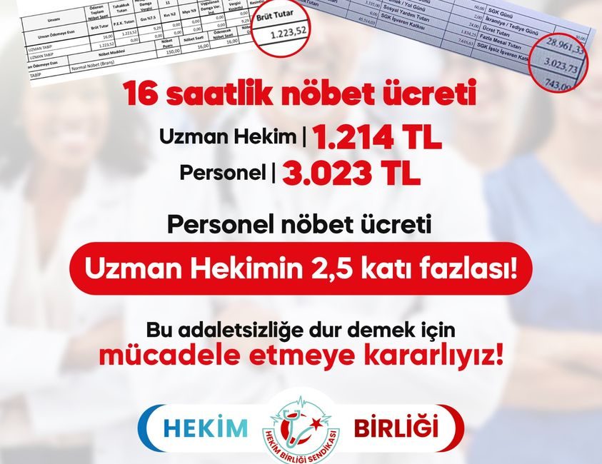 Doktorlar bu kez ücrette sosyal adaletin sağlanmasını istiyor. Doktorları çatısında