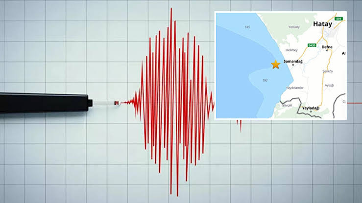 Hatay'ın Samandağ ilçesinde 3.7