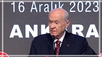 MHP Genel Başkanı Devlet Bahçeli, partisinin Ankara İl Başkanları Toplantısı’nda