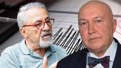Deprem bilimci Prof. Dr. Naci Görür ve Prof. Dr. Ahmet