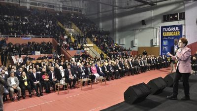 İYİ Parti Genel Başkanı Meral Akşener, Aksaray Teşkilat Buluşması’nda partisine