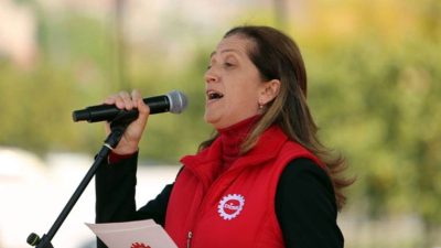 DİSK Genel Başkanı Arzu Çerkezoğlu, "Asgari ücrette biz rakamların peşinde