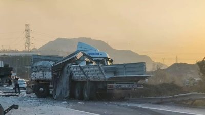 Hatay  Dörtyol ile Erzin arası ara yolda tek taraflı trafik