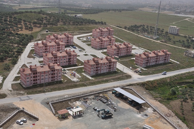 Depremin etkilediği Hatay’da, TOKİ