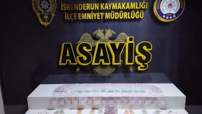 Hatay’ın İskenderun ilçesinde kumar oynadığı belirlenen 4 kişiye 16 bin