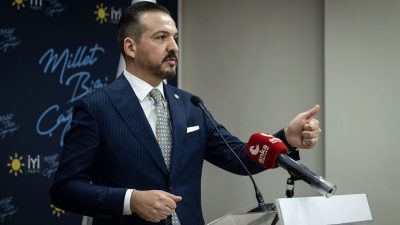 İYİ Parti sözcüsü Kürşat Zorlu Grup toplantısında Akşener’in Nihal Atsız’dan