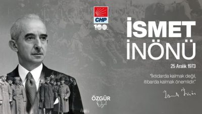 Cumhuriyet Halk Partisi Genel Başkanı Özgür Özel, II. Cumhurbaşkanı ve