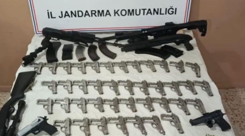 “Mercek-7” operasyonunda 1038 silah ele geçirildi