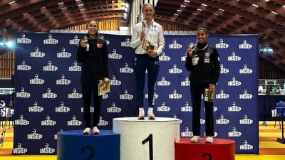 Fransa Büyükler Modern Pentatlon Açık Şampiyonası’nda yarışan İlke Özyüksel Mihrioğlu,