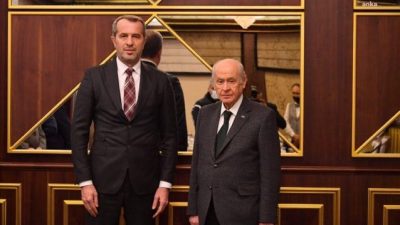 Kocaeli Gazeteciler Cemiyeti üyelerini kabulde yaptığı konuşma nedeniyle MHP Genel