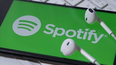 Merkezi İsveç'te bulunan müzik veri akışı ve podcast servisi Spotify,