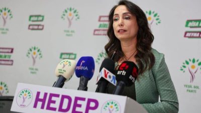 HEDEP Eş Genel Başkanı Tülay Hatimoğulları partisinin TBMM grup toplantısında